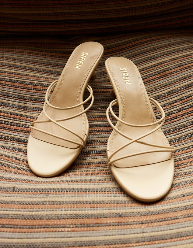Siren - Xala Strappy Kitten Heels