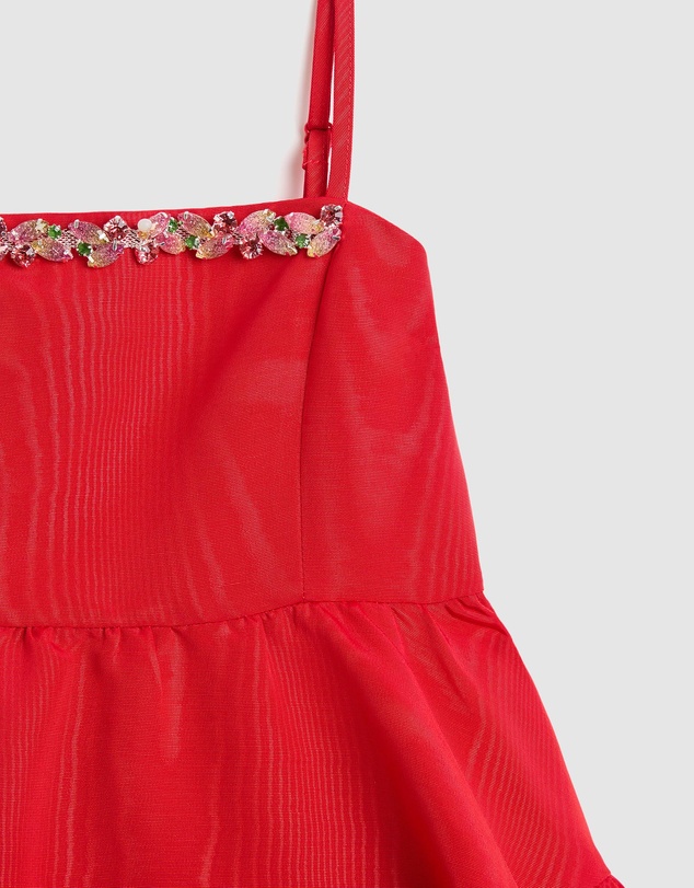 Bardot Junior - Charlotte Trim Mini Dress - Kids-Teens