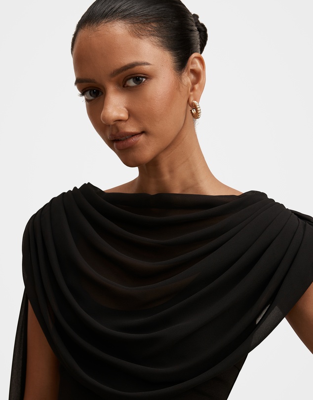 Forever New Petite - Bowie Petite With Shawl Mini Dress