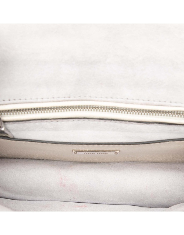 Pre-Loved by Azura Reborn - Pre-Loved Goatskin Madras Soft Calf Crystal Embellished Crossbody