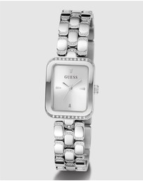 GUESS - Guess Ladies Silver Tone 22mm Analogue Watch