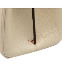 Pre-Loved by Azura Reborn - Pre-Loved Small Grained Calfskin Zumi Top Handle Bag