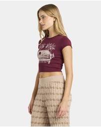 Billabong - Womens Catch Some Sun T-Shirt