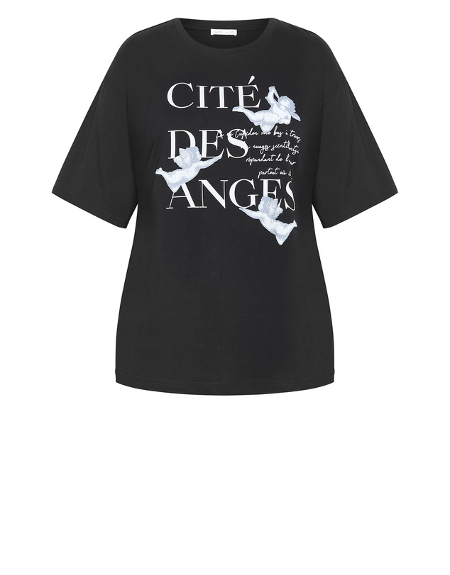 City Chic - Oversized Angel Tee