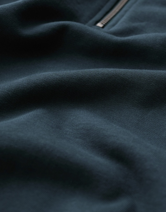 Seasalt - Men's Wood Moss Quarter Zip Sweatshirt