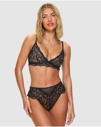 Ann Summers - Sexy Lace High Waisted Brazilian Briefs