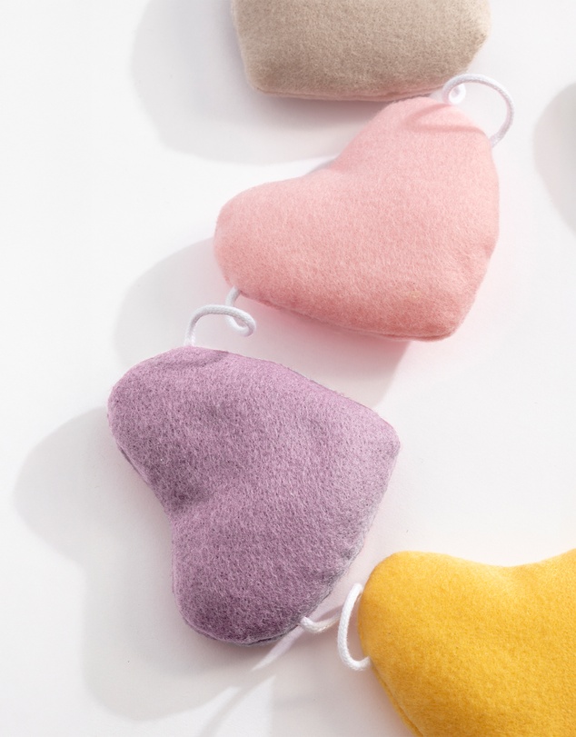 Living Textiles - Bunting Decoration - Bohemian Bliss/Heart