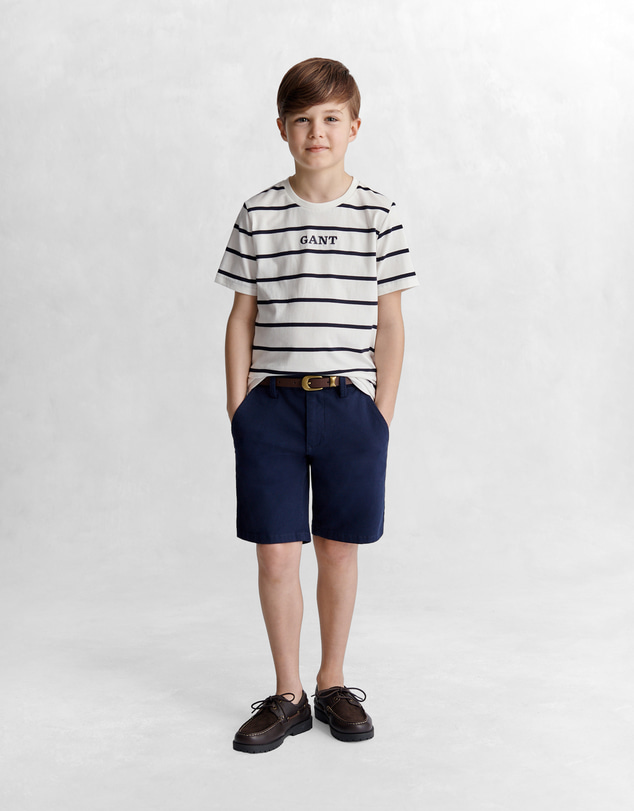 Gant - Gant Graphic Stripe SS T-Shirt