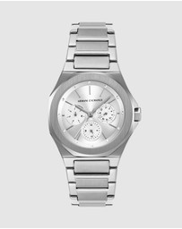 Armani Exchange - Silver Chronograph Watch