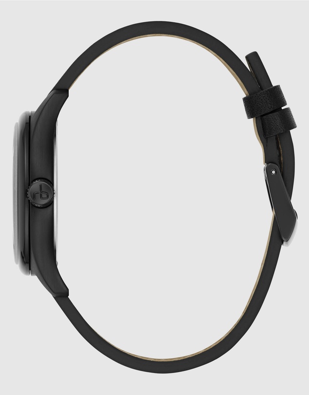 rag & bone - Rag & Bone Dean Black-Tone Analogue Watch