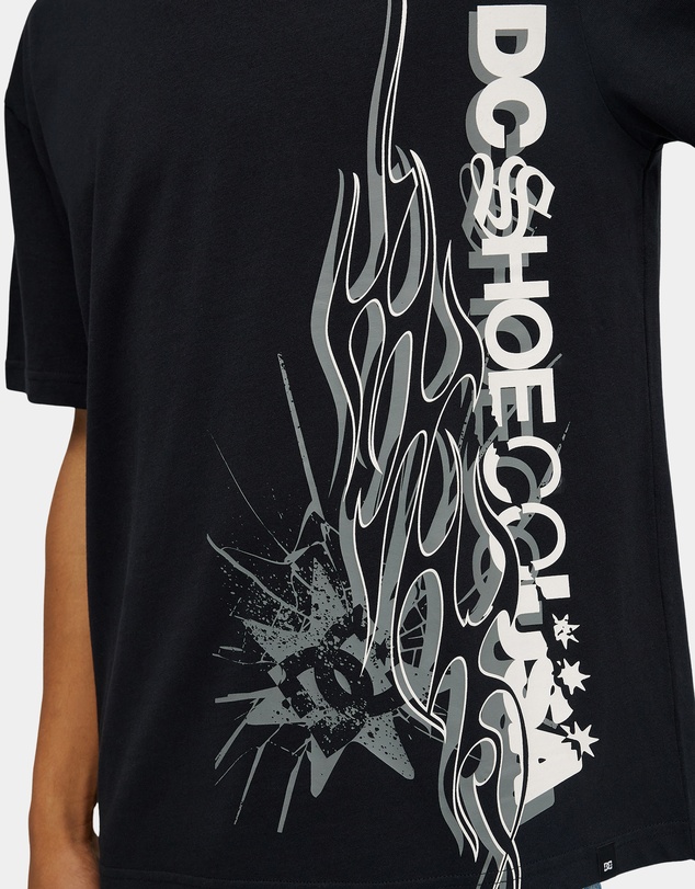 DC Shoes - Mens DC Side Flame T-Shirt