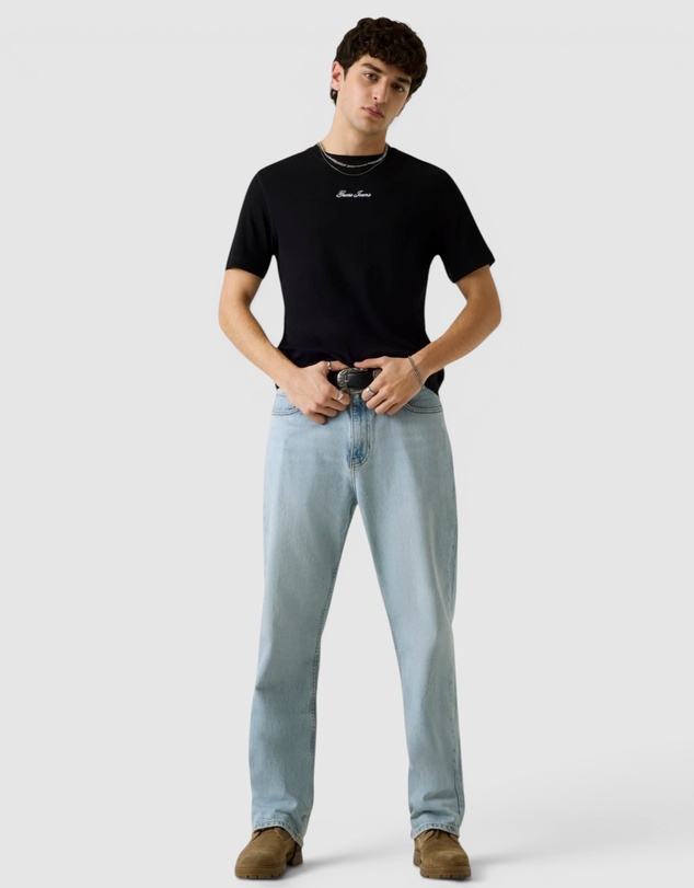 GUESS Jeans - GUESS JEANS Slim Fit Ribbed T-Shirt