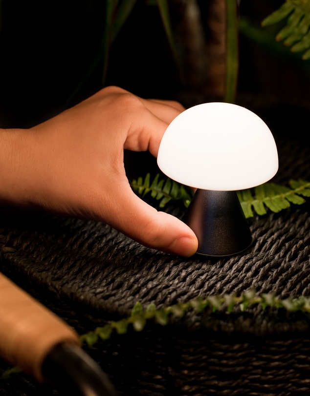 Lexon - Lexon Mina Mini Led Lamp - Gunmetal