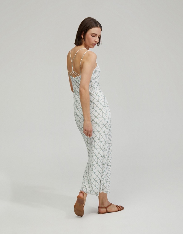 Oxford - Monica Printed Slip Dress