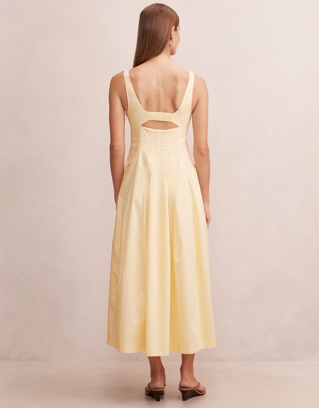 Forever New - Chessy Seamed Cotton Midi Dress