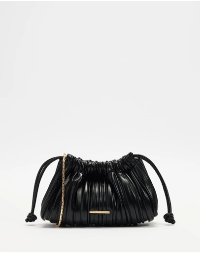 Calvin Klein - Drawstring Plisse Conv Mini CB Pouch