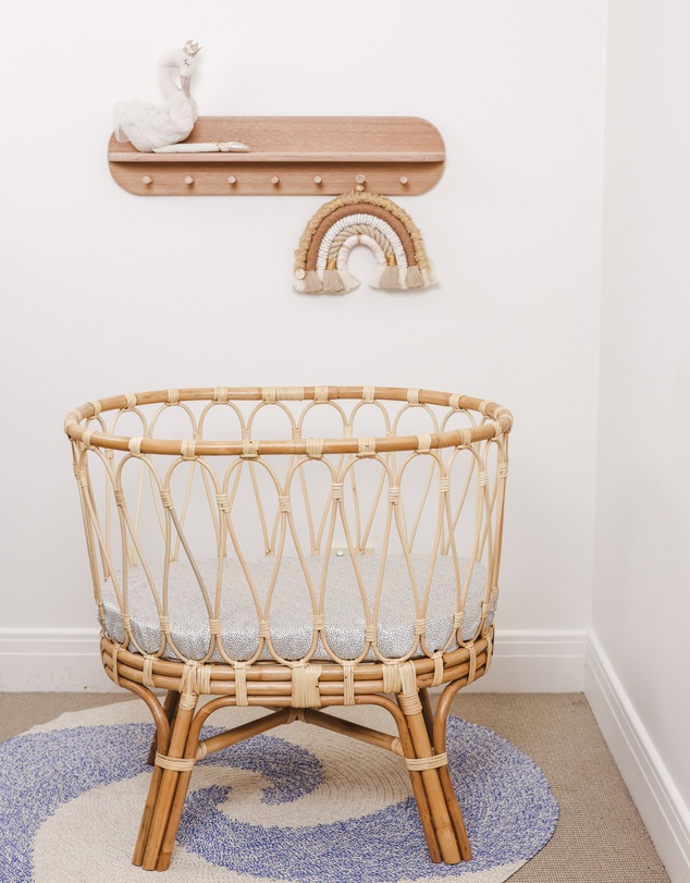 SILK MAGNOLIA - Pure Silk Fitted Bassinet and Cot Sheets