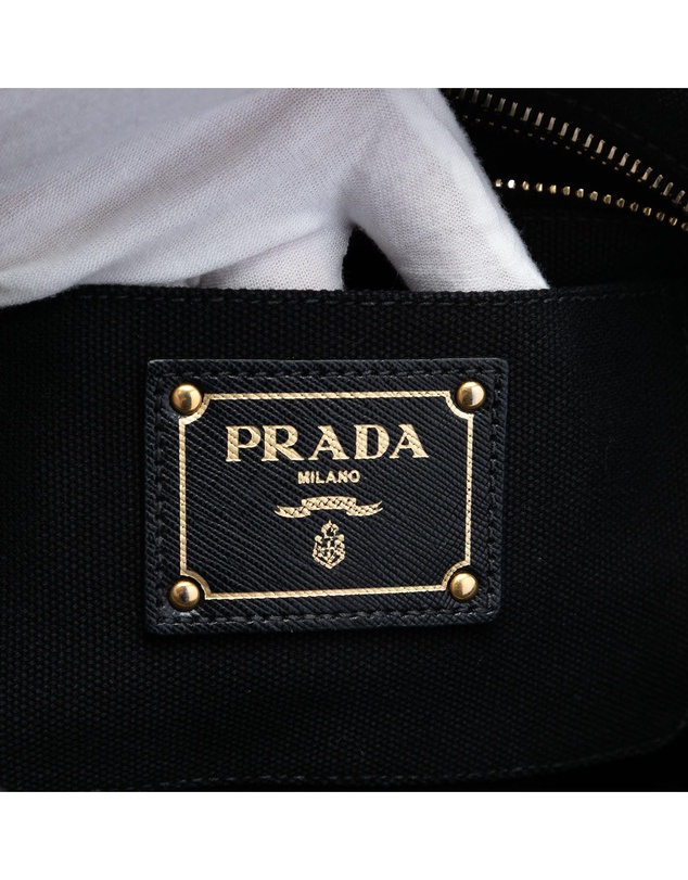 Pre-Loved by Azura Reborn - Pre-Loved Canvas Canapa Studded Vernice Clutch
