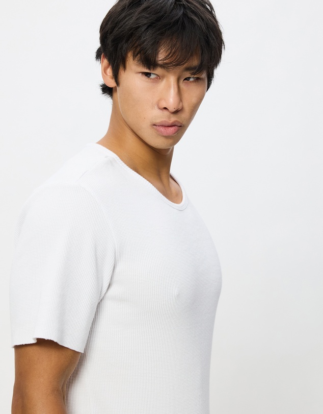 Surrounded By Ghosts - The Onyx Slim Waffle Knit T-Shirt