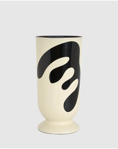 Black Blaze - Bouquet Ceramic Vase