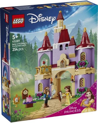 LEGO - 43289 Belle & the Beast's Enchanted Castle