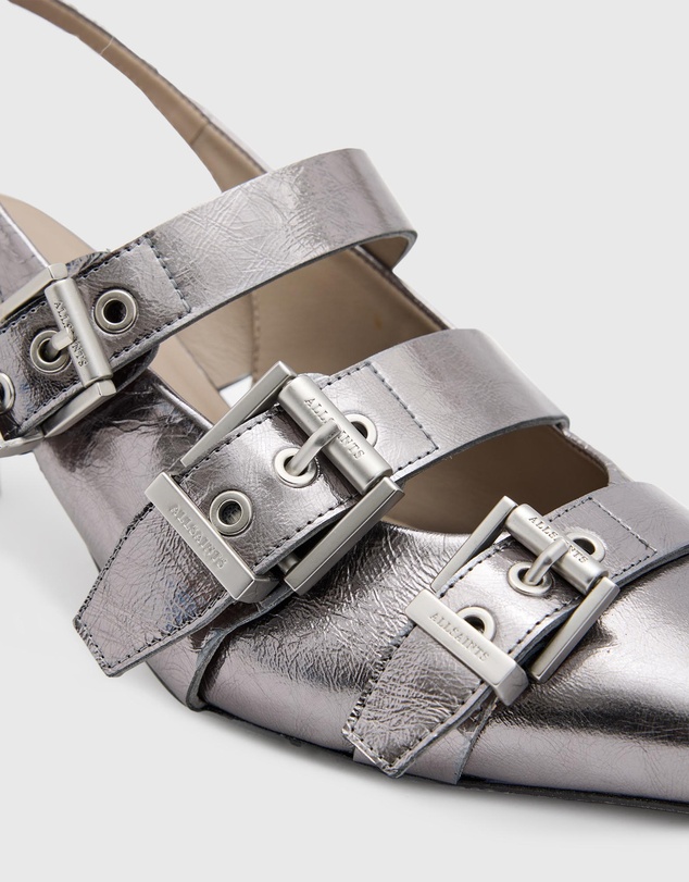 AllSaints - Grace Buckle Heels - Women's