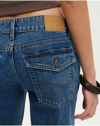 Cotton On - Low Relaxed Flare Jean