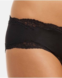 Love and Lustre - Classic Lace French Hipster Brief 2 Pack