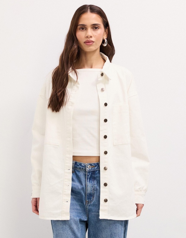 The Fated - Val Oversized Denim Shacket