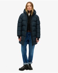 Superdry - Hooded Sports Puffer Mid Jacket