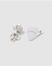 Von Treskow - Von Treskow Flat Heart Studs