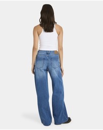 Volcom - Womens Stoned BF Low Rise Denim Jeans