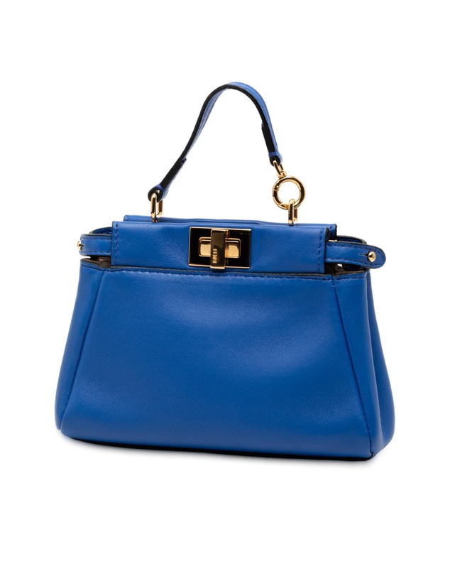 Pre-Loved by Azura Reborn - Pre-Loved Micro Shiny Nappa Peekaboo Iconic Satchel