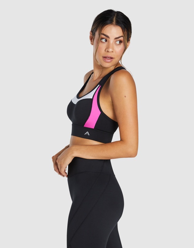 Rockwear - Moulded Blocked High Impact Sports Bra
