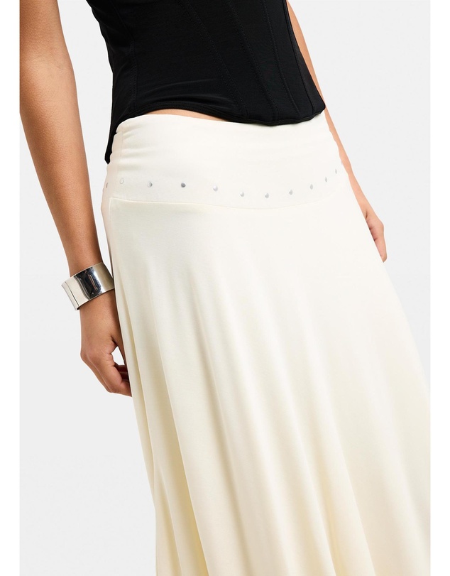 Insight - Sia Stud Handkerchief Midi Skirt