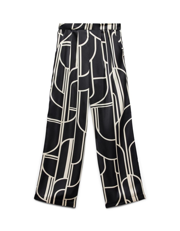 Vero Moda - Hadley Printed Wide-Leg Pants