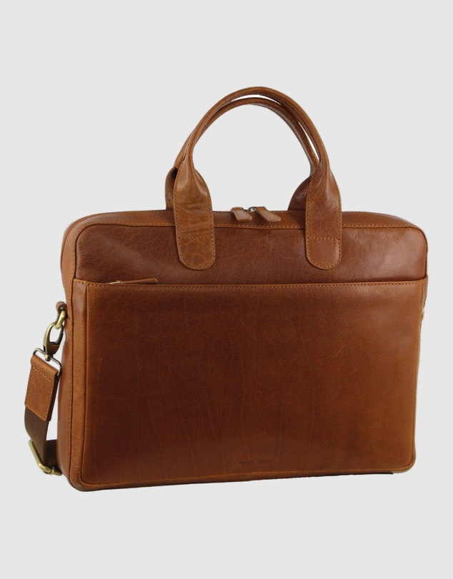 Pierre Cardin - Italian Leather Laptop Bag