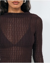 AERE - Valentina Long Sleeve Top