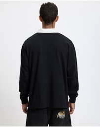 Worship - Laser Long Sleeve Rugby Polo