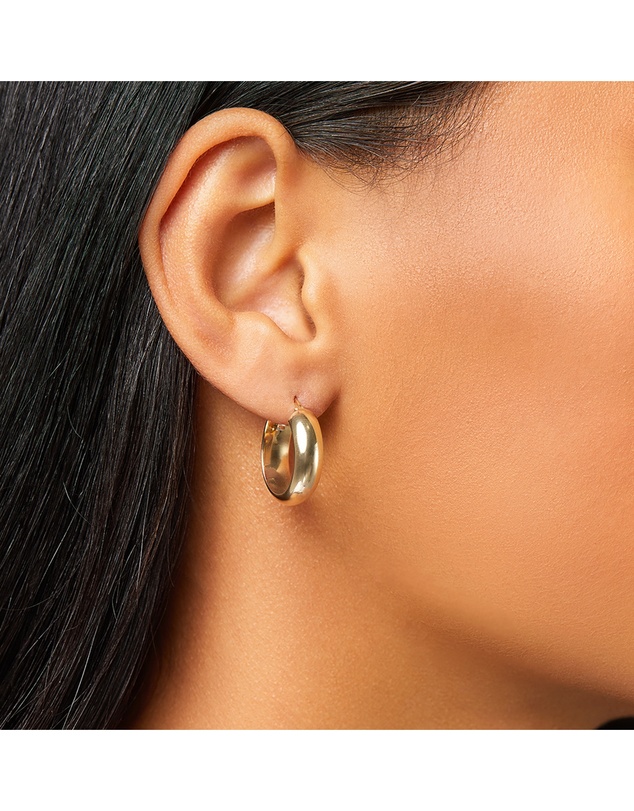Michael Hill - 15mm Hoop Earrings in 10kt Yellow Gold