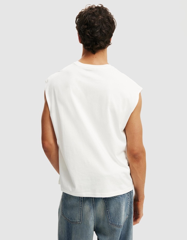 Cotton On - Cropped Fit Muscle Top