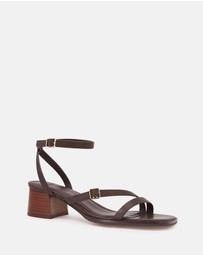 Wittner - Izzi Leather Block Heels