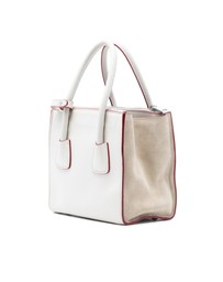 Pre-Loved by Azura Reborn - Pre-Loved Mini Scamosciato Trimmed Glace Calf Twin Pocket Satchel