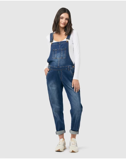 Ripe Maternity - Denim Overalls