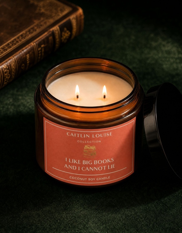 Caitlin Louise Collection - I Like Big Books and I Cannot Lie Candle