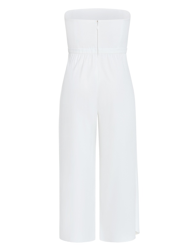 City Chic - Attract Strapless Jumpsuit