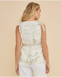 Amelius - Eden Shoulder Tie Top