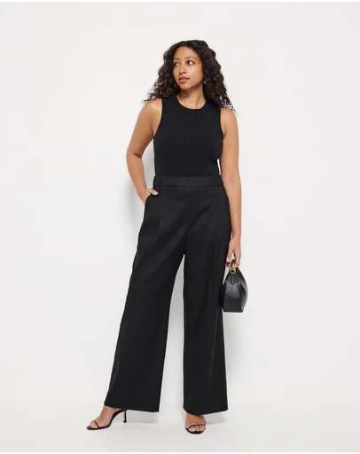 Commonry - Pull On Pleat Front Pant