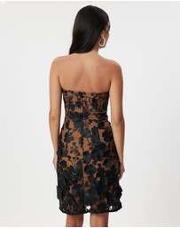 Honey and Beau - Enchanted Garden Strapless Dress