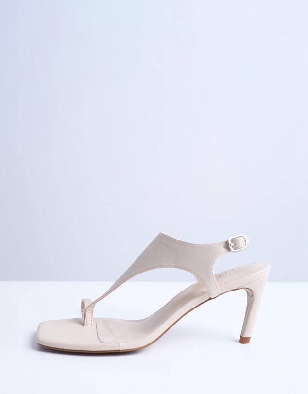 TOPSHOP - Iman Toe Loop Heeled Sandals